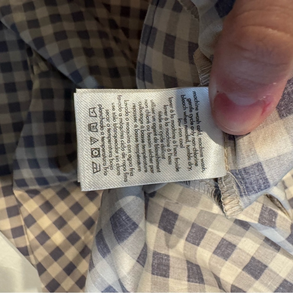 WeWoreWhat Smocked Gingham Midi Dress - Picture 13 of 16